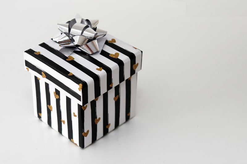 Upcycled gift packaging